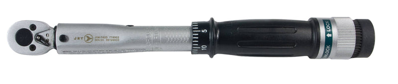 Jet JTW-1425 - 1/4 Inch Dr 250 In/Lbs Torque Wrench - eGrimesDirect