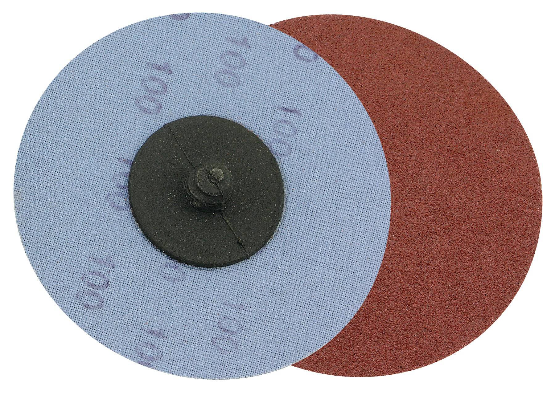 Jet 3 Inch Quickchange Cloth Type R Disc 100 Grit Aluminum Oxide