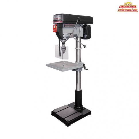 King Canada KC-122FC-LS - Drill Press, 22" Floor, 12 Speed, 3/4" Chuck, Safety Guard King Canada KC-122FC-LS - eGrimesDirect