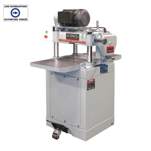 King Canada KC-382CFX - Planer 15 Inch 18 Amp. 220V - eGrimesDirect