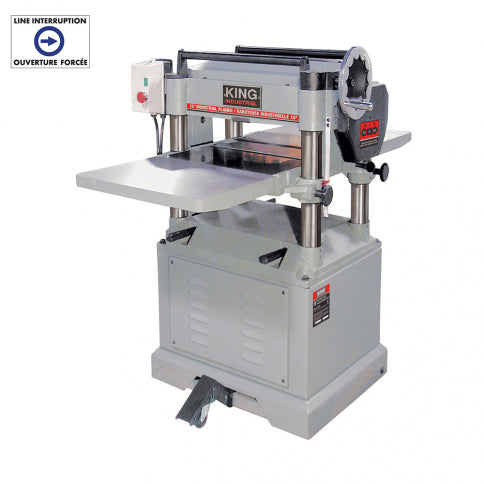 King Canada KC-385FX - Planer 15 Inch 15 Amp. 220V - eGrimesDirect