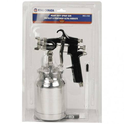 King Canada 8180 - Pneumatic Spray Guns Gun Kit - eGrimesDirect