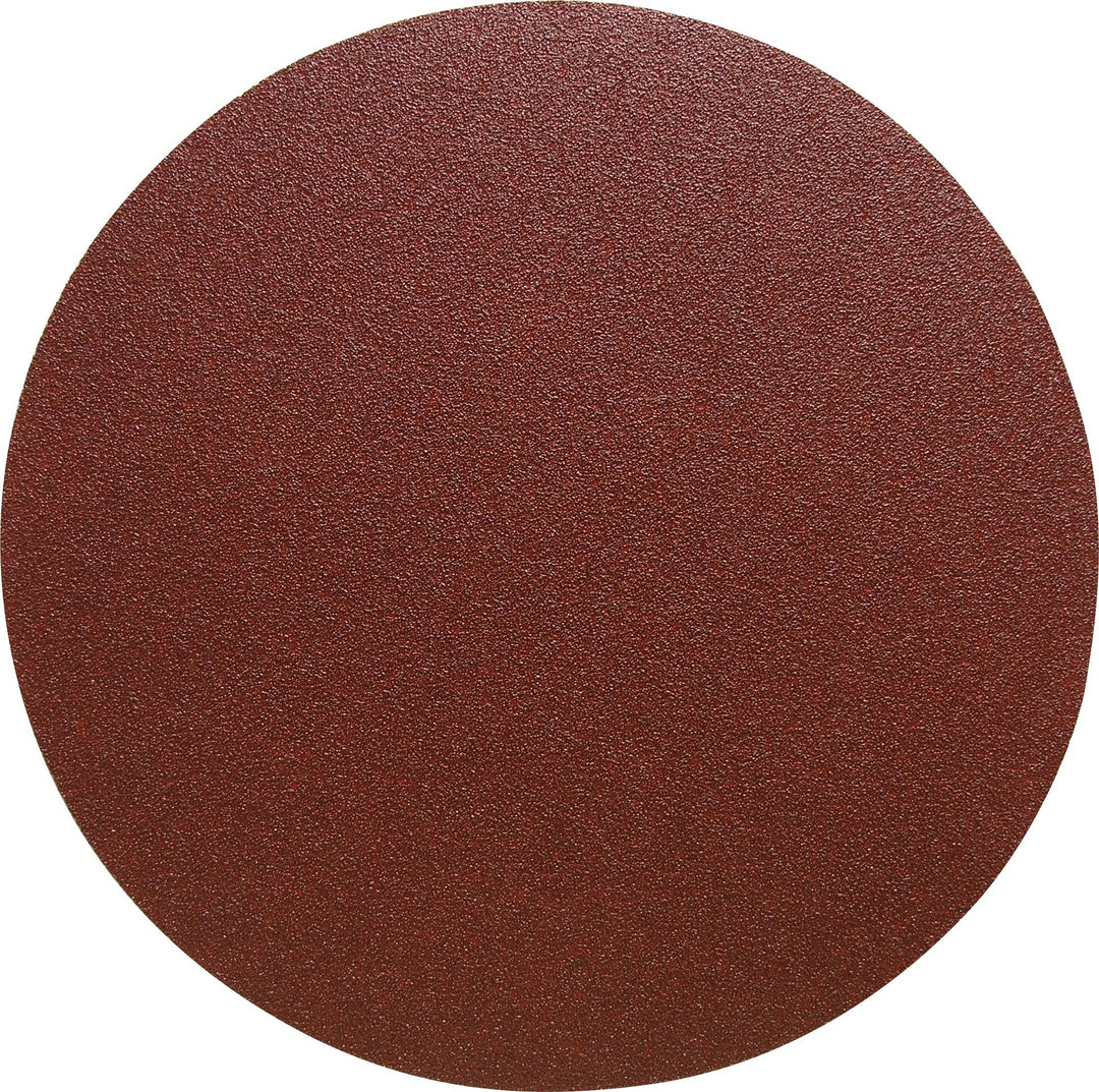 Klingspor 6937 6-inch aluminum oxide abrasive disc with 120 grit, non-vacuum PS22 for grinding and finishing applications.