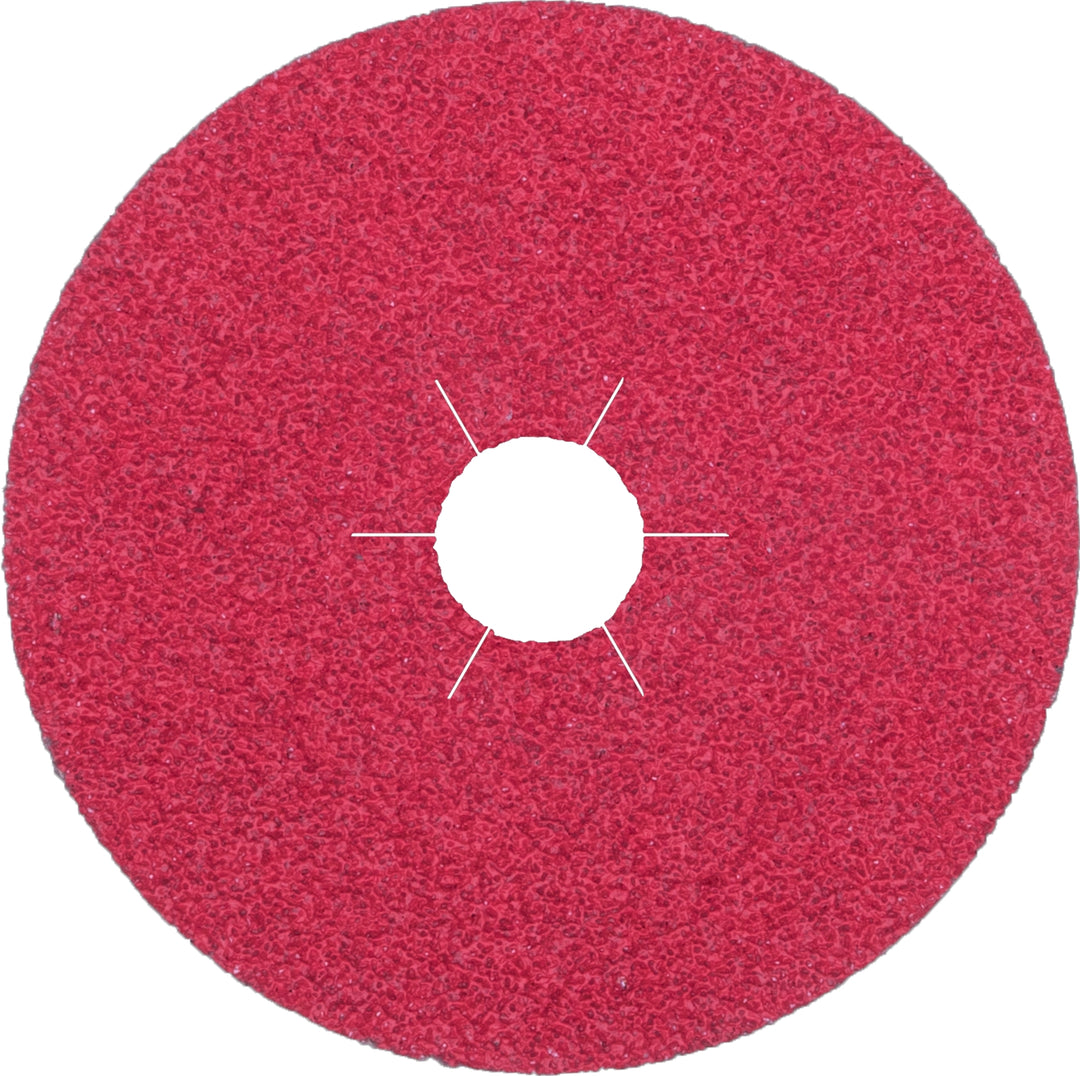 Klingspor 330489 - Fibre Disc 7 Inch x 7/8 Inch 36 Grit Ceramic Alumina FS966 - eGrimesDirect