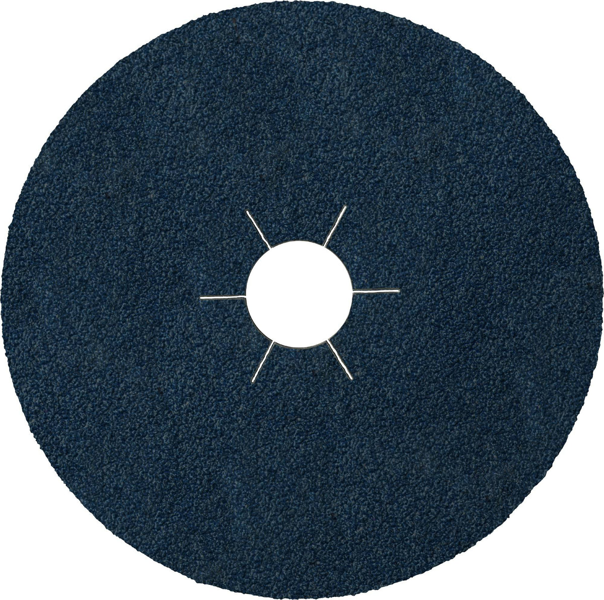 Klingspor 6620 fibre disc with 36 grit zirconia alumina, 5-inch diameter, 7/8-inch arbor for grinding and surface finishing.