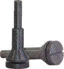Klingspor 303877 cut-off wheel mandrel M-50P, 3-piece set, durable mandrels for cutting and grinding applications.
