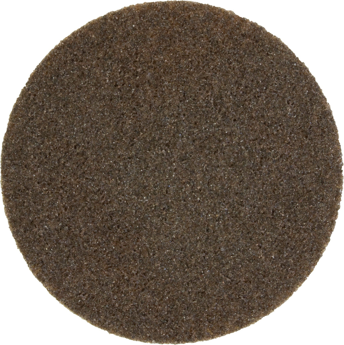 Klingspor 303645 coarse surface finishing disc, 5-inch non-woven Velcro-backed scrim disc with no hole for surface finishing.