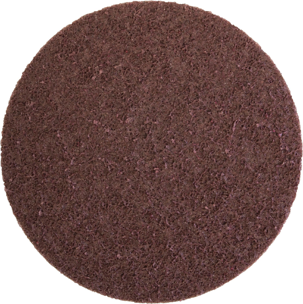 Klingspor 303665 7-inch medium surface conditioning scrim backed disc with no hole, non-woven Velcro-backed for surface finishing.