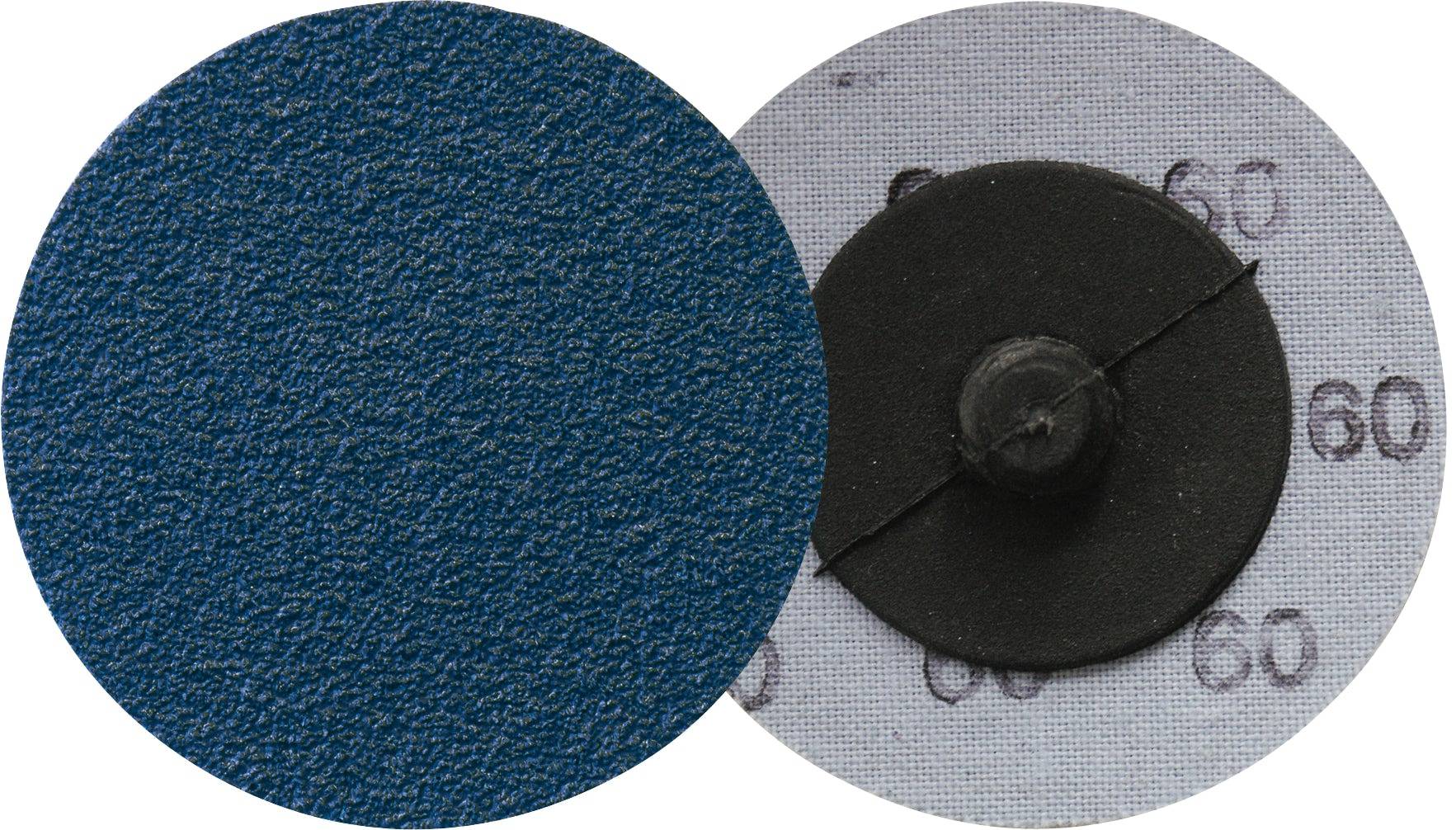 Klingspor 3 Inch Quickchange Roloc Cloth Disc 40 Grit CS411Y Zirconia ...