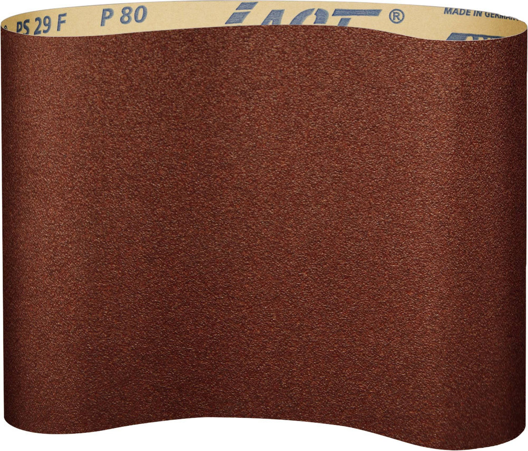 Klingspor 302922 wide sanding belt, 37x60 inches, 150 grit aluminum oxide, heavy paper backing for industrial grinding applications
