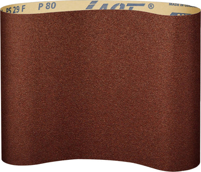 Klingspor 306323 - 52 Inch x 103 Inch Sanding Belt 220 grit PS29F ACT Aluminum Oxide F-weight Heavy Paper Backing - eGrimesDirect