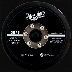3M Meguiar DBP5 - Soft Buff DA Backing Plate 5 Inch (12.7 cm) 7100178763 - eGrimesDirect