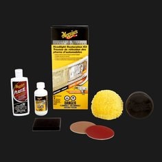 3M Meguiar G2980C - Heavy Duty Headlight Restoration Kit 7100216353 - eGrimesDirect