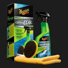 3M Meguiar G200200C - Hybrid Ceramic Quik Clay Kit 16 fl oz (473 mL) 7100241332 - eGrimesDirect