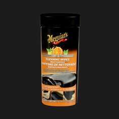 3M Meguiar G190600C - Citrus-Fresh Cleaning Wipes Multi-Surface 7 Inch x 9 Inch (17.78 cm x 22.86 cm) 7100216400 - eGrimesDirect