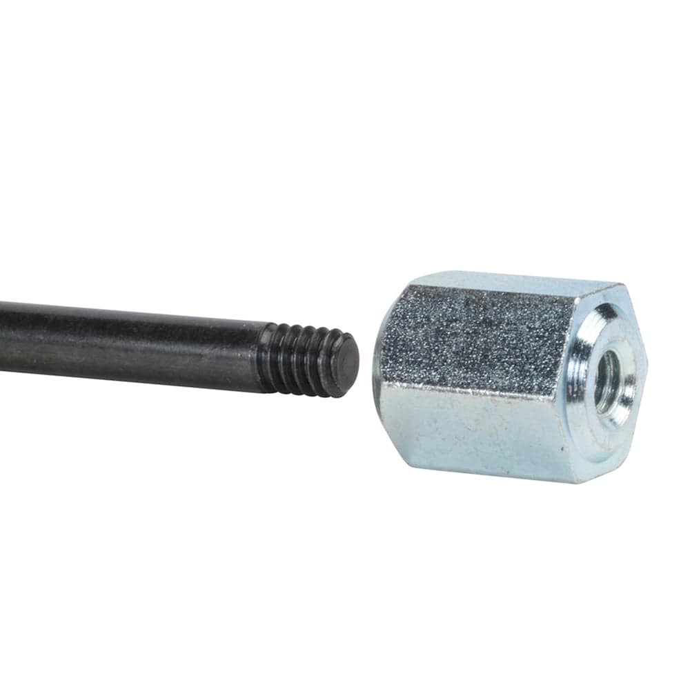 Merit 37004 adapters for Mini Grind-O-Flex QC-46, 1/4x6 size, metal construction, designed for grinding and polishing equipment.