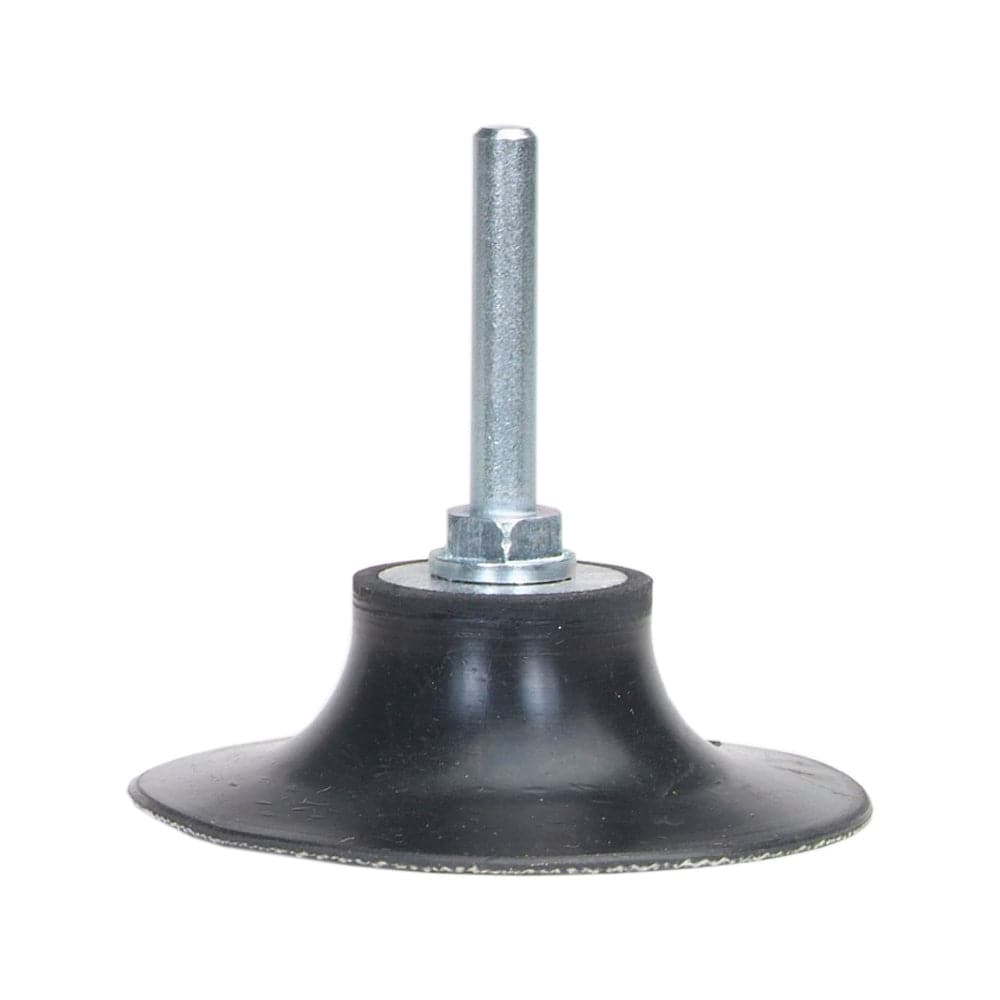 Merit 64949 backup pads for surface blending and preparation, medium density, compatible with quick change discs.
