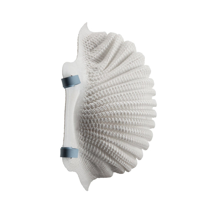 Box of 10 Moldex 4200 AirWave N95 particulate respirators in medium/large size, featuring adjustable straps and breathable design.