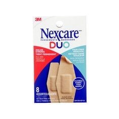 3M DSA-8CP-CA - Nexcare Duo Bandages Assorted Sizes 8/pack 3M 7100250875 7100250875