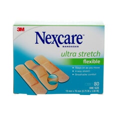 3M CS102-CA - Nexcare Ultra Stretch Bandages One Size 80/Pack 3M 7100228844 7100228844 - eGrimesDirect