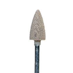 Norton A-shape mounted points with cotton fiber, model 20242, featuring a 1/8x1-1/2 inch size, for precision grinding and polishing.