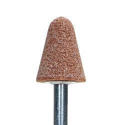 Norton A-shape mounted points with vitrified bond, Gemini 38 M, 3/4x1-1/8 M4, 1/4x1-1/2 for grinding and polishing.