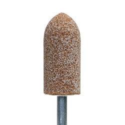 Norton Vitrified Bond A-Shape Mounted Point Gemini 38 Coarse, 7/8x2 inch, N4 1/4x1-1/2 inches, for grinding and shaping.