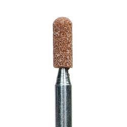 Norton Vitrified Bond A-Shape Mounted Points Gemini 38 M, 1/4X3/4, J6, 1/4X1-1/2 for grinding and finishing applications.