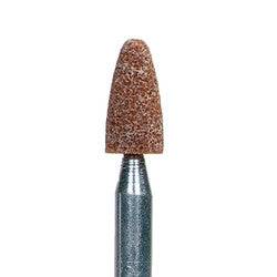 Norton B-shape mounted points with vitrified bond, Gemini 38 M, 3/8x3/4 inch, for grinding and shaping applications.