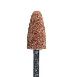 Norton B-shape mounted points with vitrified bond, Gemini 38 M/F, 3/8x3/4 inch, for grinding and polishing applications.