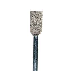 Norton 22655 Bf3 cotton fiber mounted point for stock removal, W shape, 1/8 x 1-1/2 inches, used in grinding and finishing tasks.