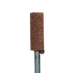 Norton Vitrified Bond Mounted Points W Shapes for Stock Removal, Gemini 38 M, 1/4x3/4, J2, 1/8x1-1/2, industrial grinding tool
