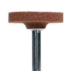 Norton 24583 vitrified bond mounted W shapes for stock removal, Gemini 38 M, 1-1/2 x 1/4 inch, M4A threading.