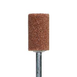 Norton Gemini 24518 vitrified bond mounted W shape point for stock removal, 3/8x3/4 inch, with J2 1/8x1-1/2 inch size.
