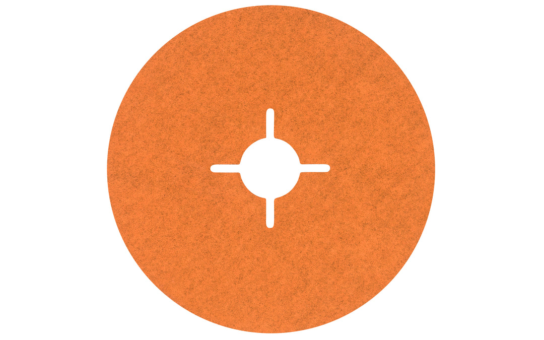 WALTER COOLCUT XX 15X512V Fibre Disc with 120 Grit Aluminum Oxide, 5-inch abrasive disc for grinding and polishing.