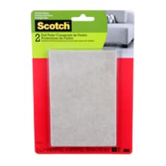 3M Scotch SP810-NA - Scotch Easy Cut Felt Pads Beige 4 Inch x 6 Inch (10.16 cm x 15.24 cm) 7100142705