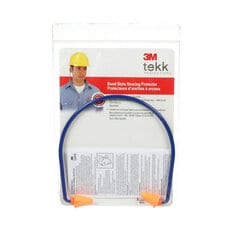 3M 90537-T-C - Tekk Protection Banded Hearing Protector 28 dB, blue/orange 7100155182