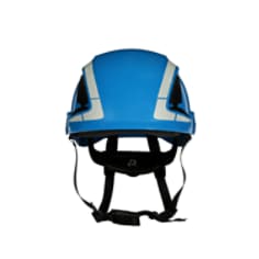 3M SecureFit X5003VX-ANSI - X5000 Series Safety Helmet Blue Vented with Scotchlite Reflective Material 7100175564