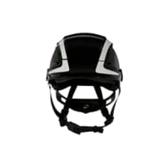 3M SecureFit X5012VX-ANSI - X5000 Series Safety Helmet Black Vented with Scotchlite Reflective Material 7100175568