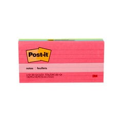 3M 630-6AN - Post-it Notes Cape Town Collection lined (3 in x 3 in) 100 sheets per pad 7100229674