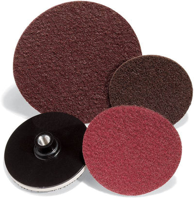Sait Sand-Light 77130 - Non-Woven Scrim Backed Discs Coarse Brown 6XNH 77130 - eGrimesDirect