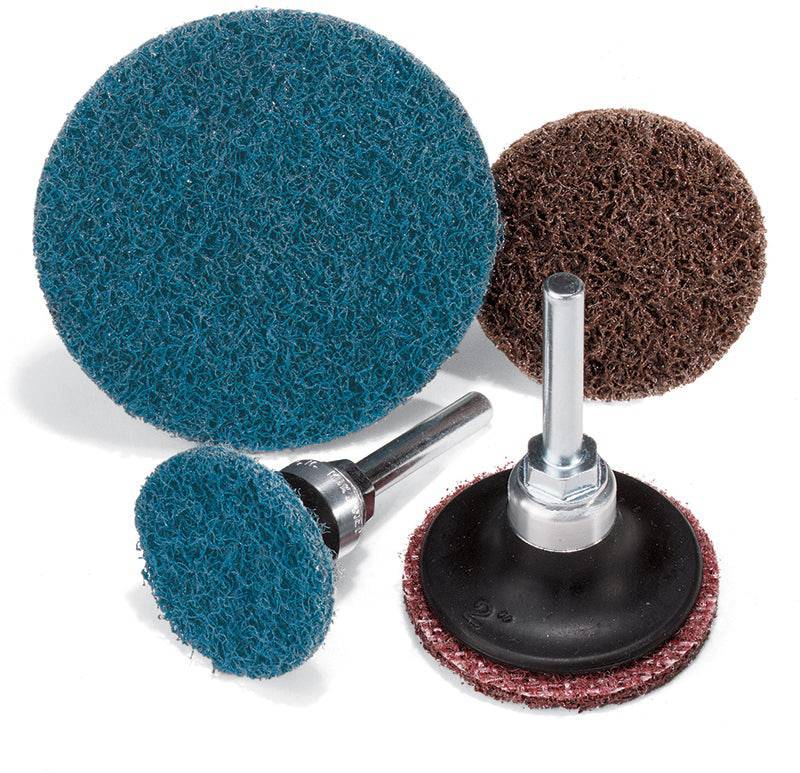 Sait Sait-Lok 77315 Roloc non-woven disc, 3-inch very fine grit, for surface finishing and grinding applications.