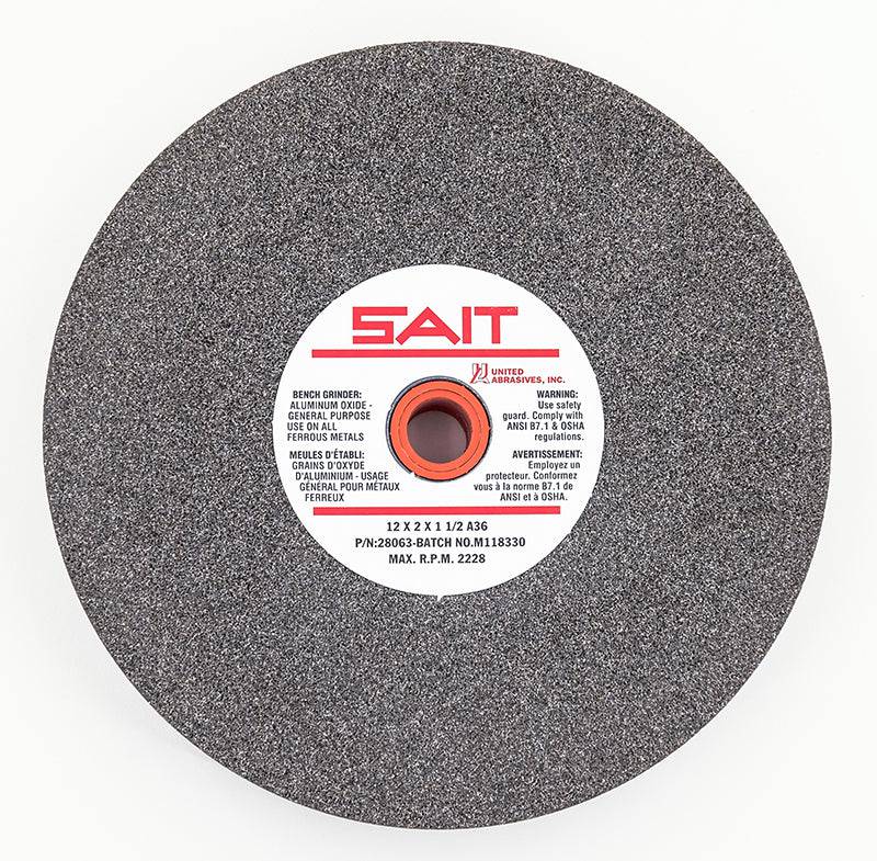 Sait Type 01 Straight Wheels for VW, 6x1x1 A60X, black metal with a sleek, round design.