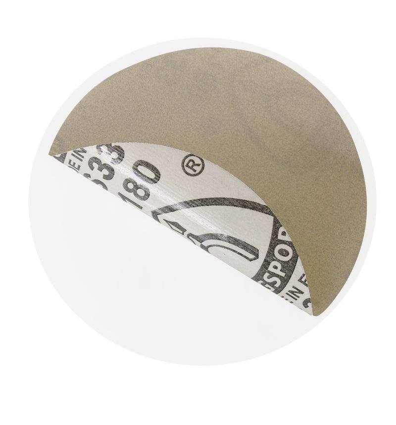 Klingspor 303321 - Self Adhesive Paper (PSA) Discs 5 Inch PS33 Material Aluminum Oxide in 40 Grit - eGrimesDirect