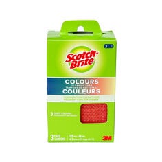 3M Scotch-Brite 723-C-8-CA - Scotch-Brite Colours All Purpose Pads 3/pack 3M 7100222140 7100222140
