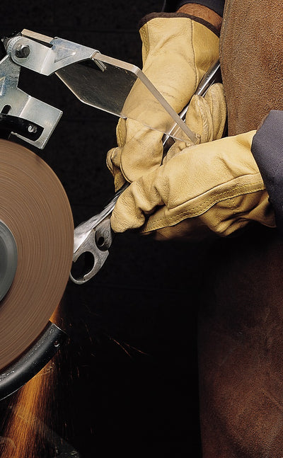 3M Scotch-Brite SB05492 - Cut And Polish Unitized Wheel 3 Inch x 1/8 Inch x 1/4 Inch 5A Fin 7000000659 - eGrimesDirect