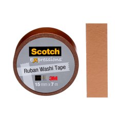 3M Scotch C614-CPR-EF-RP - Scotch Expressions Washi Tape C614-CPR-EF foil copper 0.59 in x 275 in (15 mm x 7 m) 3M 7100112897 7100112897