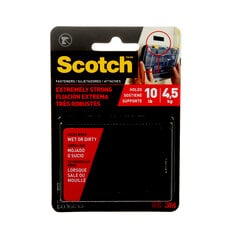 3M Scotch RF6731 - Scotch Extreme Fasteners Black 1 in x 3 in (2.54 cm x 7.62 cm) 2/pack 3M 7100116688 7100116688