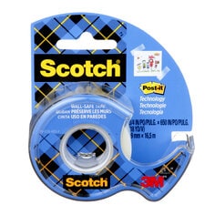 3M Scotch 183-ESF - Scotch Wall-Safe Tape 3/4 in x 18 yd (19 mm x 16.5 m) 3M 7100133930 7100133930 - eGrimesDirect