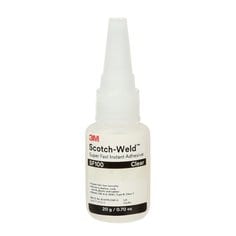3M Scotch-Weld SF100-20G - Super Fast Instant Adhesive SF100 in Clear 0.07 oz (2 g) 7100039206 - eGrimesDirect